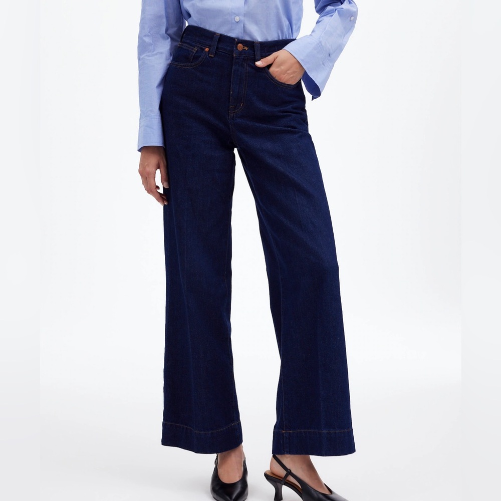 Madewell Superwide Leg Petite Jeans